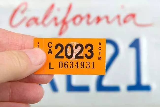 New registration, renewals, replacement decals